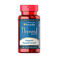 Для щитоподібної залози Puritan's Pride Thyroid Action 60 капс