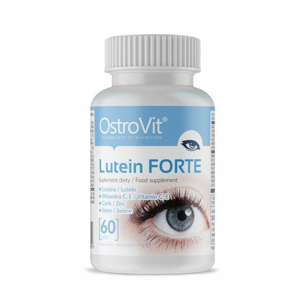 Вітаміни для очей лютеїн OstroVit Lutein Forte 60 таб