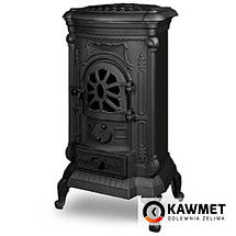 Чавунна дров'яна піч-камін для опалення будинку, буржуйка з варильною поверхнею Kaw-met P9 (8,0 квт), фото 3