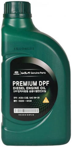 Mobis Premium DPF Diesel 5W-30 1л, фото 2