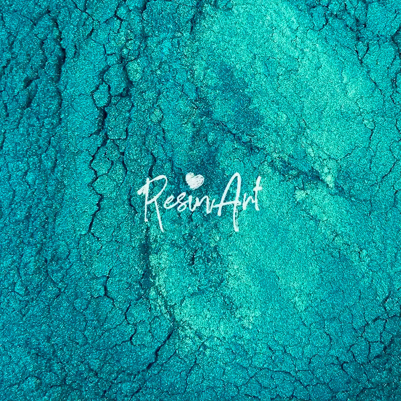 Пігмент перламутр ResinArt "Аквамарин" для смол технік ResinArt. Уп. 20 мл