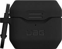 Чохол UAG для Apple Airpods 1/2 Black противоударный влагозащищенный силикон