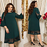 Стильне плаття для пишних дам " Ажурне Мереживо" Angelo Style, фото 5