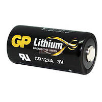 Батарейка GP 1500 mAh CR123A 3B DL 123A (Чорний)