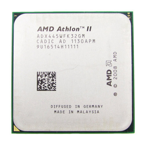 Процесор AMD Athlon II X3 445, 3 ядра, 3.1ГГц, AM2+, AM3