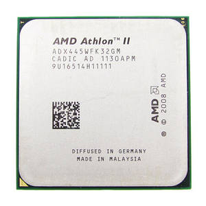 Процесор AMD Athlon II X3 445, 3 ядра, 3.1ГГц, AM2+, AM3