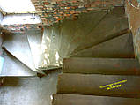 Г-подібна бетонна драбина з проміжним майданчиком, фото 5
