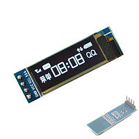 OLED дисплей графический SSD1306 I2C 0.91" 128x32 Arduino AVR STM32
