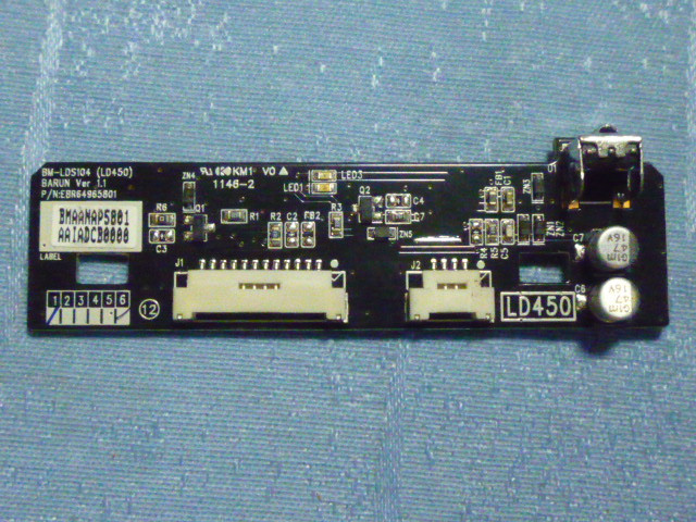 Модуль індикації, ІЧ-приймач BM-LDS104 (LD450) BARUN Ver 1.1 від LCD TV LG 32LK430