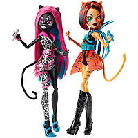 Monster High Торалей Страйп и Кэтти Нуар - Fierce Rockers Catty Noir and Toralei (DJB91)