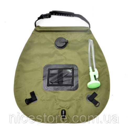 Душ туристичний Easy Camp Solar Shower 20 л / Душ для дачі / Похідний душ