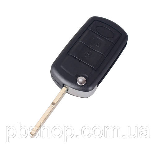 Викидний ключ, корпус під чіп, 3кн, Land Rover, HU101