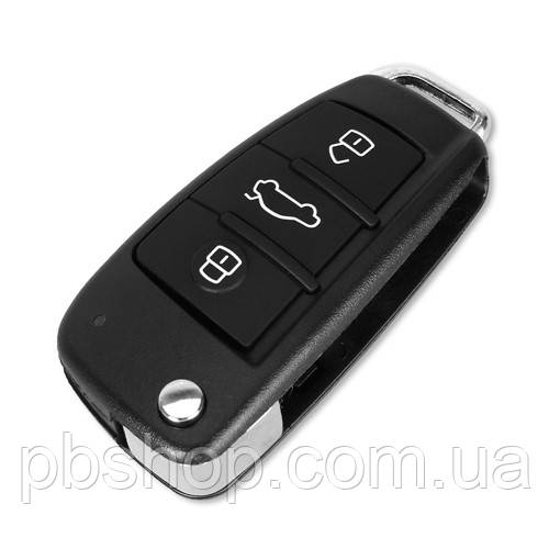 Викидний ключ, корпус під чіп, 3кн, Audi, без леза