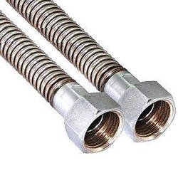 Гнучкий гофрований шланг для газу з нержавіючої сталі GROSS 1/2 30 см р. р.