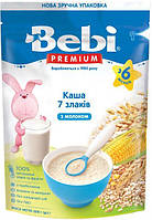 Bebi Каша молочная Премиум 7 злаков 6м+ 200г