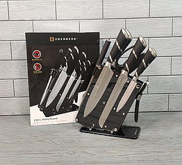 Набор   Edenberg EB-3613 (9 предметов) кухонные  ножи на подставке