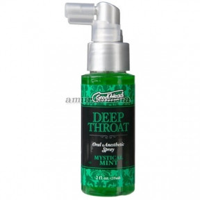 Спрей для глибокого мінету Doc Johnson GoodHead DeepThroat Spray Mystical Mint 59 мл