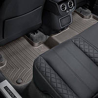 Задние WeatherTech коврики Bentley Bentayga 2016- с бортиком, какао 478874