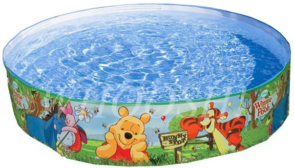 Intex 58475 - круглий каркасний басейн The Pooh Snapset 122x25 см