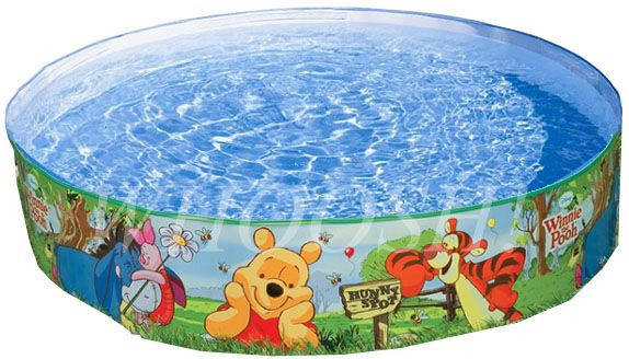 Intex 58475 - круглий каркасний басейн The Pooh Snapset 122x25 см, фото 1