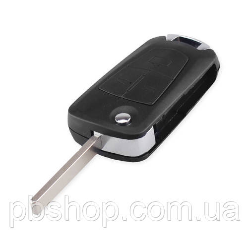 Викидний ключ, корпус під чіп, 3кн, Opel Zafira, HU100