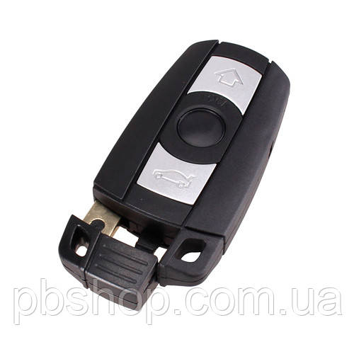 Ключ заготівка, смарт корпус під чіп, 3кн DKT0269, BMW, HU92