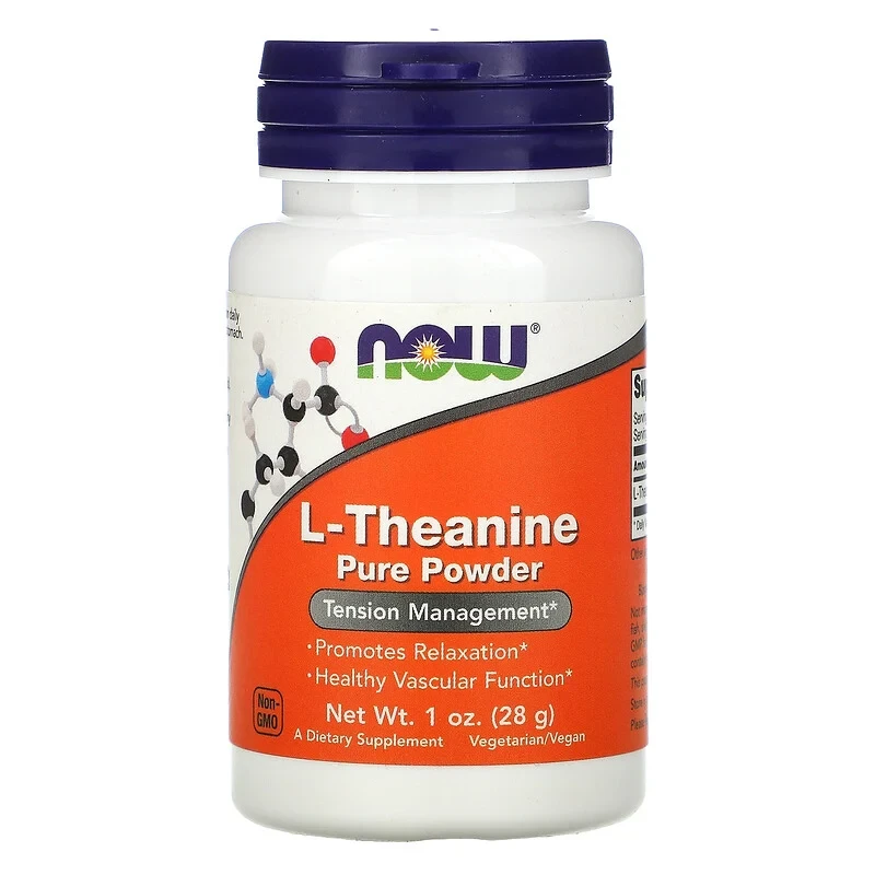 L-Theanine Pure Powder Now Foods 28 г