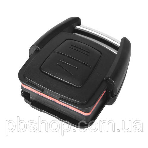 Ключ заготівка, корпус під чіп, 2кн, Opel, без леза