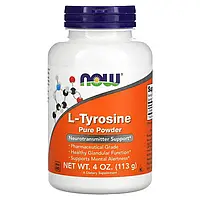 L-Tyrosine Pure Powder Now Foods 113 г