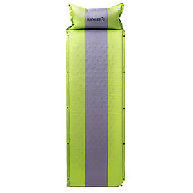 Килимок самонадувний Ranger Tibet 195х60х3 см зелений (RA6632)