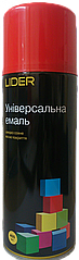 Універсальна емаль LIDER Темно-червона, RAL 3002