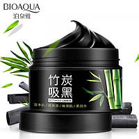 BIOAQUA ACTIVATED CARBON CLEANSER ОЧИЩАЮЩАЯ МАСКА С АКТИВИРОВАННЫМ БАМБУКОВЫМ УГЛЕМ 140g