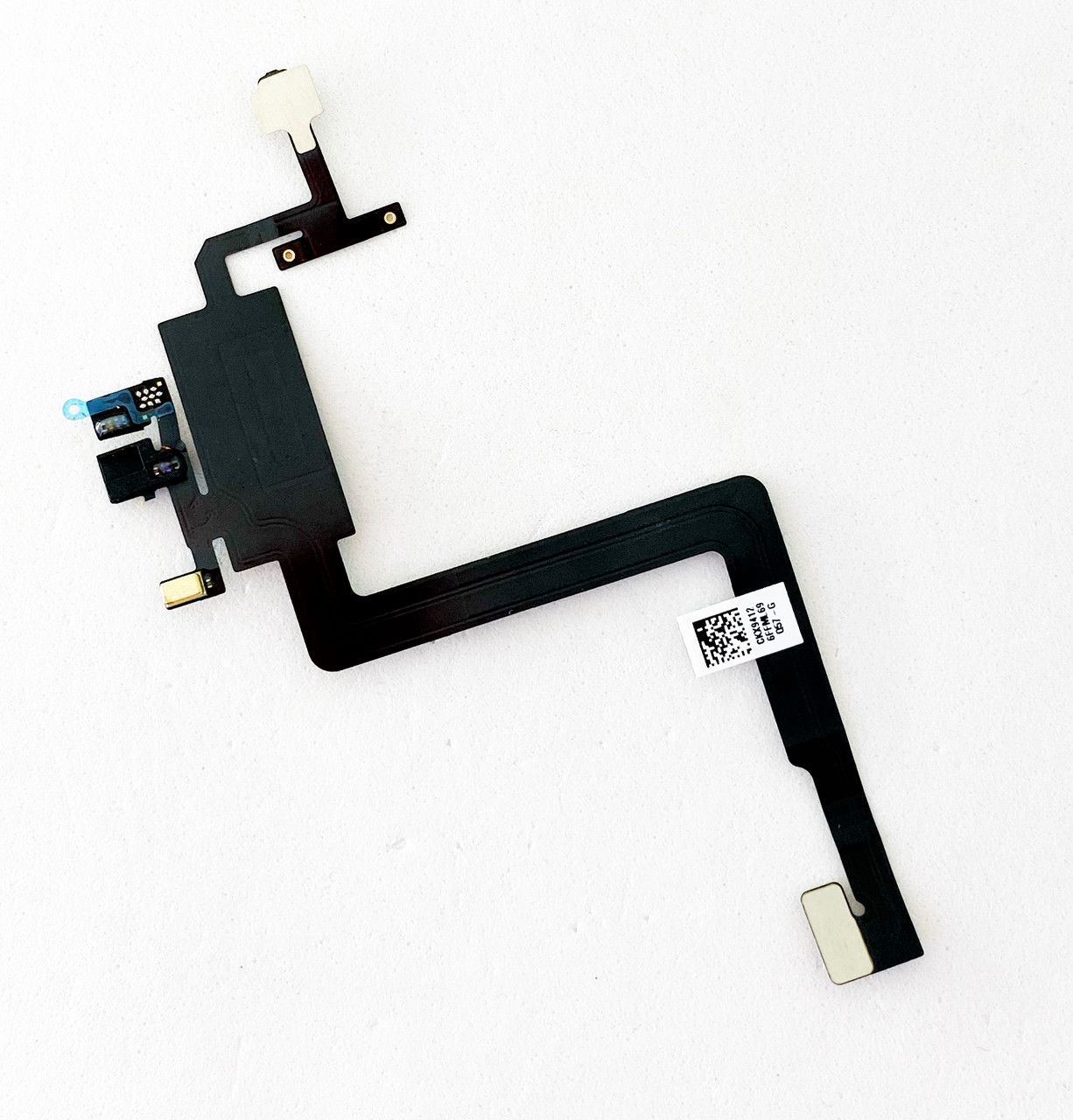 Шлейф для iPhone 11 Pro Max, з датчиком наближення, c мікрофоном, без динаміка, оригінал (Китай), фото 1