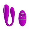 Вібратор для двох "PRETTY LOVE ALGERNON", 12 режимів вібрації, фото 2