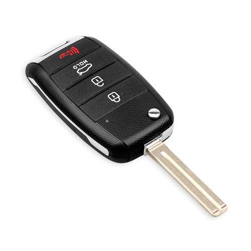 Викидний ключ, корпус під чіп, 4кн DKT0269, KIA, TOY40, фото 1