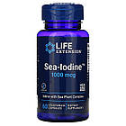Life Extension, Sea-Iodine, 1000 мкг, 60 вегетаріанських капсул