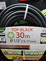 Шланг для поливу Claber Top-Black 30 м 1/2" чорний