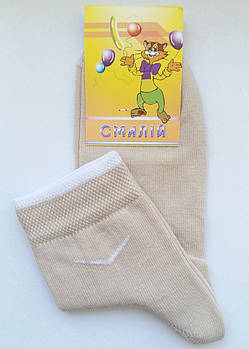 Дитячі демісезонні шкарпетки х/б Смалій, 33-35, 22 розмір