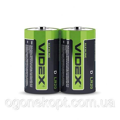 Батарейки Videx-D LR20 1.5V, фото 1