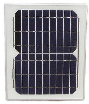 Сонячна панель монокристаллическая 10Вт (PT-010)