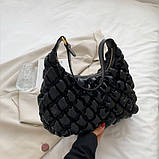 Сумка на плече дута жіноча модна, фото 2