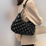 Сумка на плече дута жіноча модна, фото 3