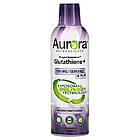 Aurora Nutrascience, мегаліпосомальний глутатіон+, з вітаміном C, зі смаком фруктів, 750 мг, 480 мл