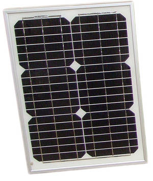 Сонячна панель монокристаллическая 20Вт (PT-020)