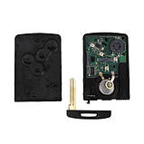 Ключ запалювання, чіп PCF7952, 4 кнопки, для Renault Clio Megane Scenic 3, фото 3