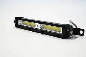ФАРА LED ПРЯМОУГОЛЬНАЯ 20W (ПЛОСКАЯ) (2 ДИОДА) (CHIP COB-D1) (2 ДИОДА) (18.5СМ Х 5СМ Х 3СМ), фото 2