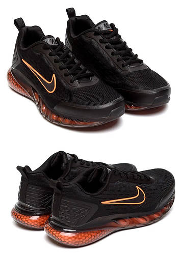 Купить Мужские кроссовки сетка Nike (Найк) Black, мужские туфли ...