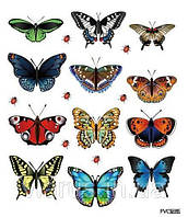 Настінна декоративна Наклейка Метелики