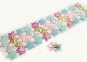 Дитяча шпилька для волосся Дві зірки, фото 1