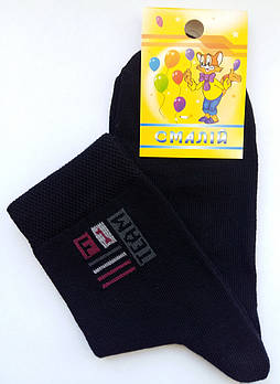Дитячі демісезонні шкарпетки х/б Смалій, рис 04, колір 02, 22 розмір (33-35), 10203